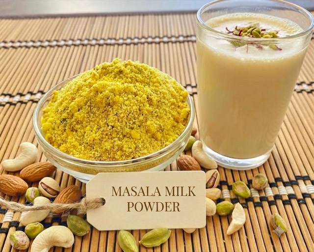 Masala milk powder (contains nuts)